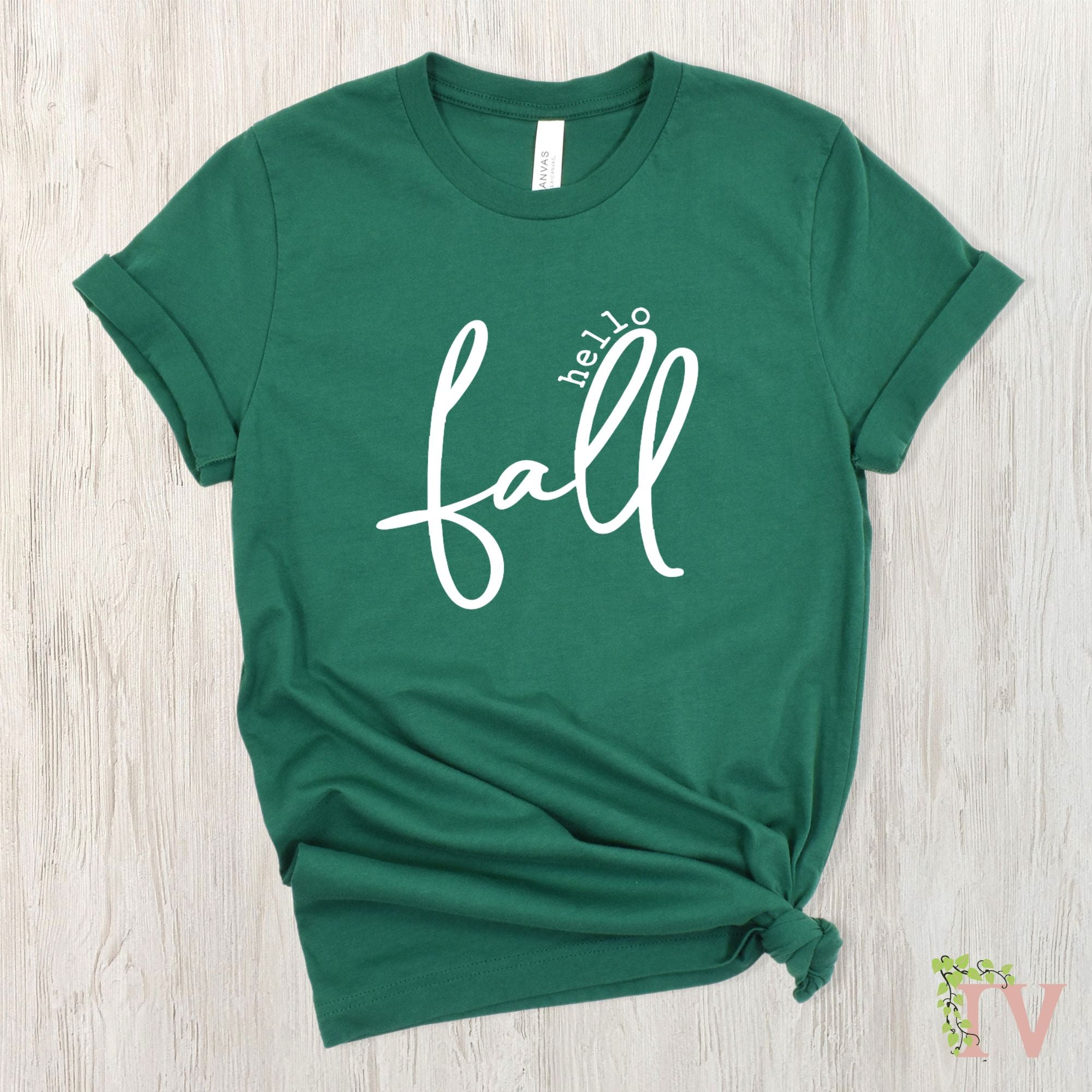 Hello Fall Screen Print Transfer – IV Sisters