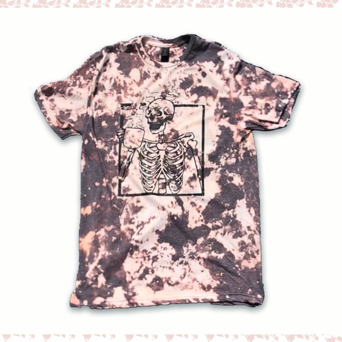 Skelly Coffee Bleached T-Shirt