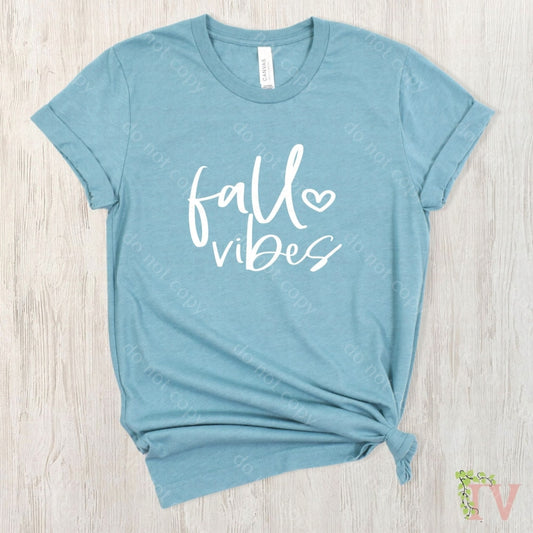 Fall Vibes Screen-Print Transfer Screen Print Transfers